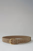 swayed belt / warm taupe