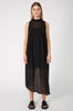 air sleeveless dress / black