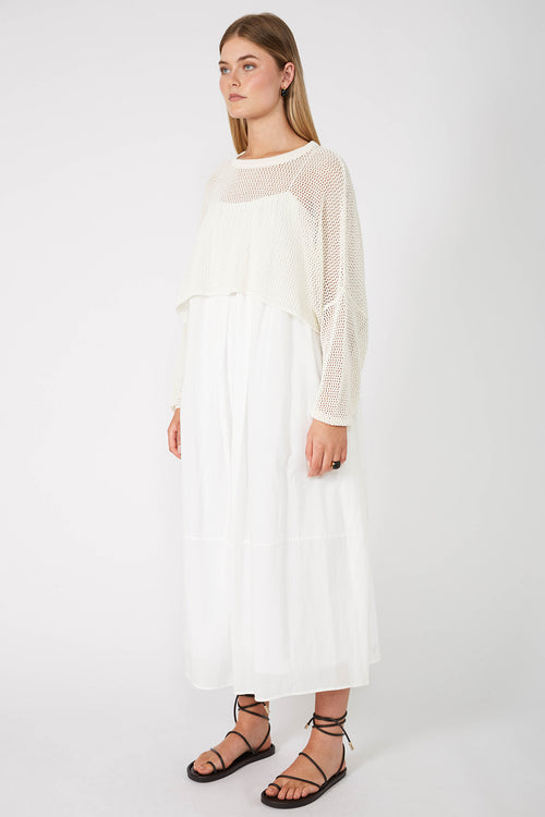 croppy crochet sleeve / ivory