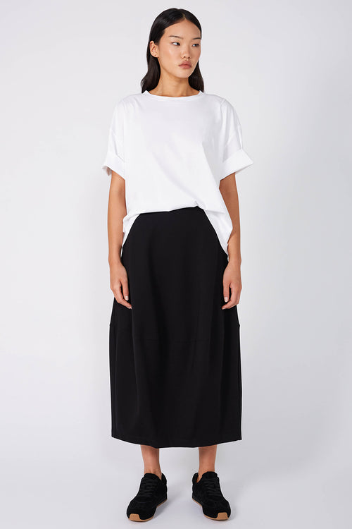 spin skirt / black