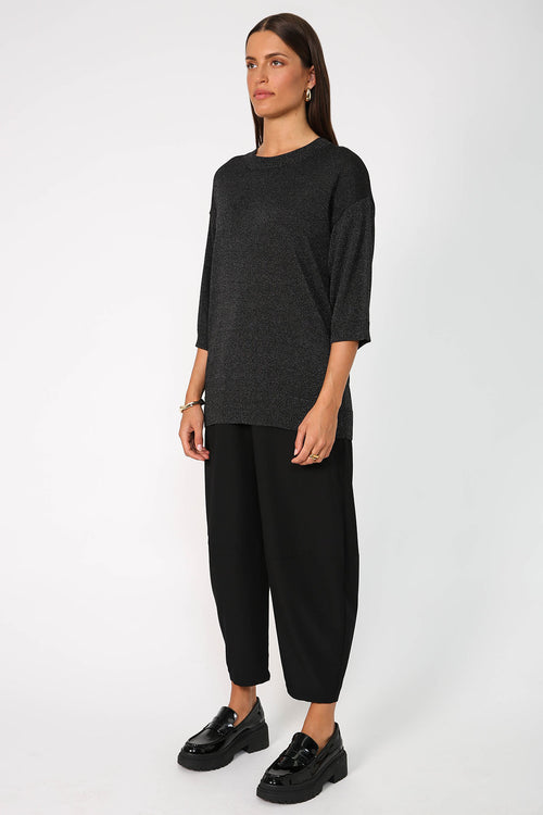 incite sweater / black|gunmetal