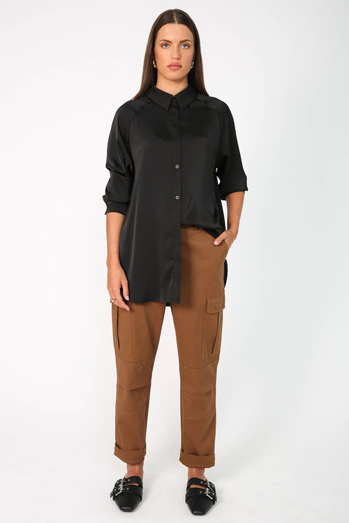 brigade pant / tan brown