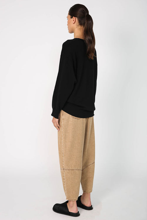 furthered jean / camel wash