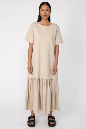 cohere dress / stone neutral