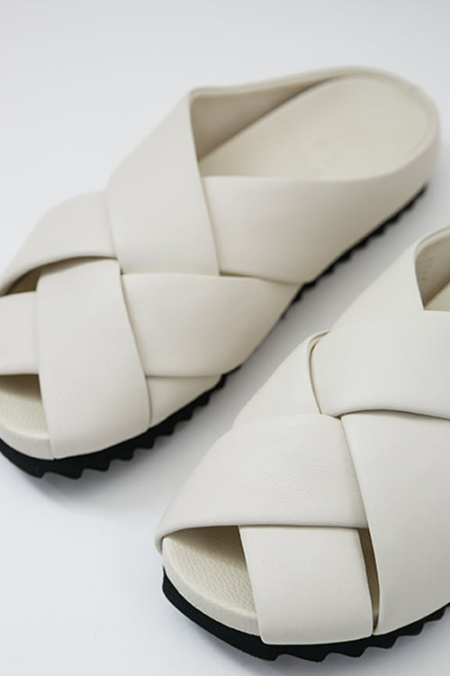 weave mule / sand|black