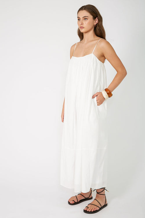 alto maxi dress / white
