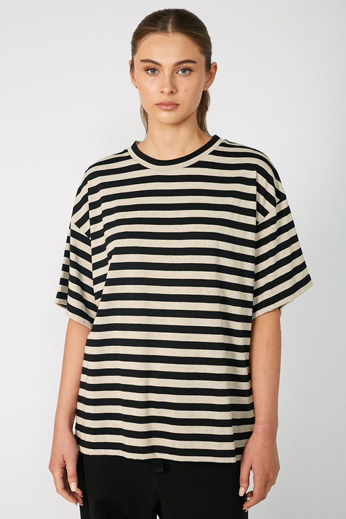 front runner tee / black|natural marle