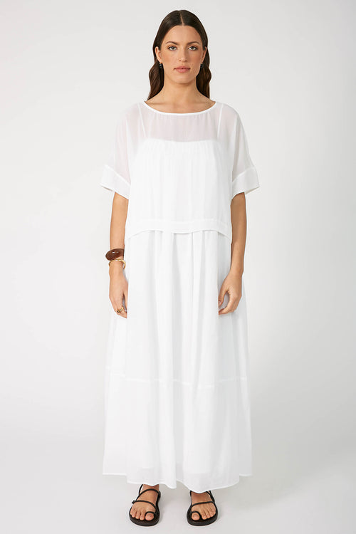 alto maxi dress / white