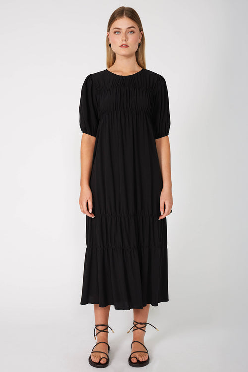 region dress / black