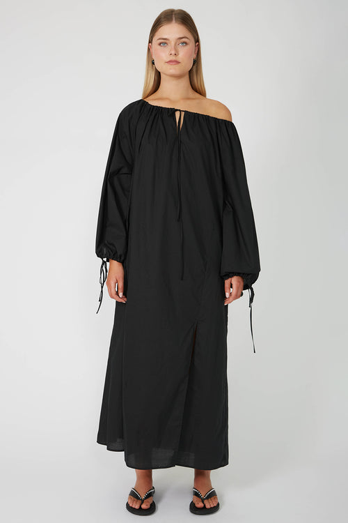 limit maxi dress / black