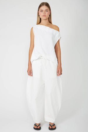recede pant / warm white