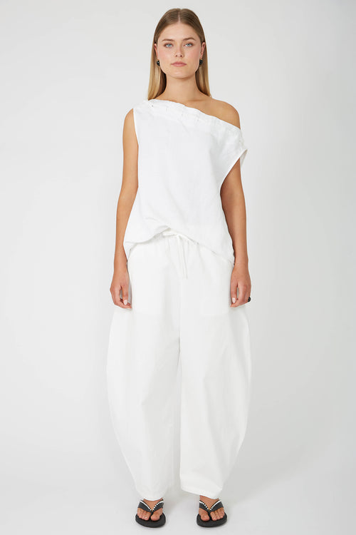 recede pant / warm white
