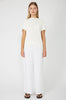 sphere sweater / white