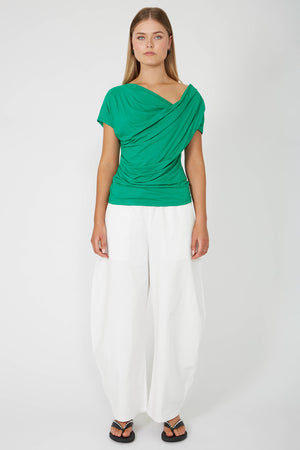 torrent tee / bright green