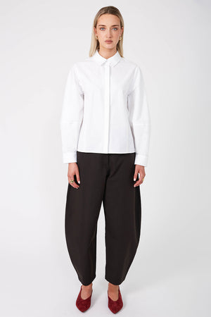 logical shirt / white