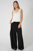 interlace pant / black