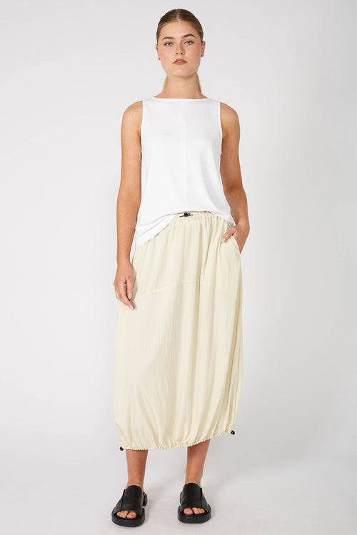 ash skirt / buttercream