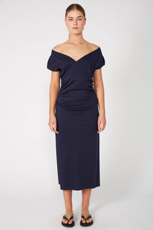 object dress / dark navy