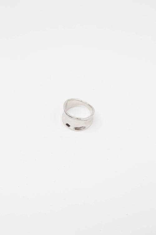 attain ring / silver