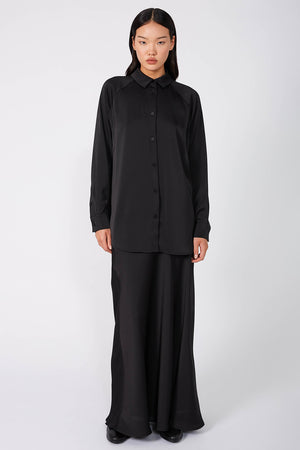 roam shirt / black
