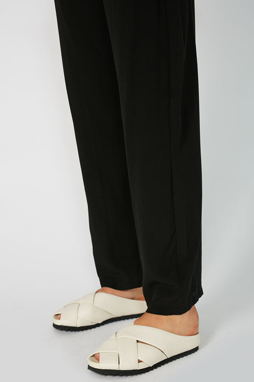 weave mule / sand|black
