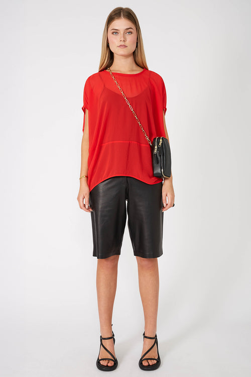 spin tee / tantrum red