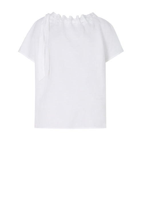 avid short sleeve top / white