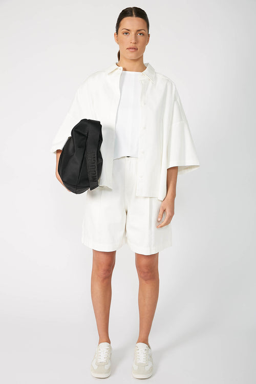 static shirt / white|black