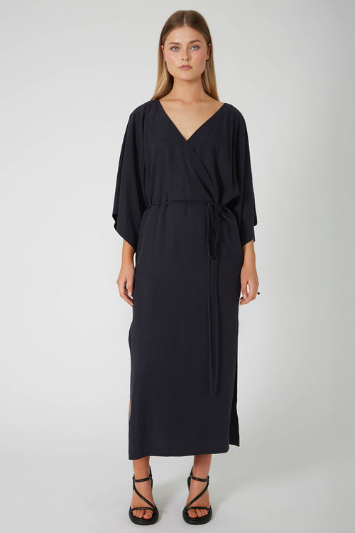 lapsed dress / navy