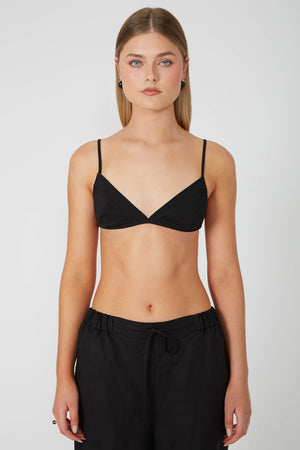 true bralette / black