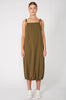 ash pinnie dress / khaki