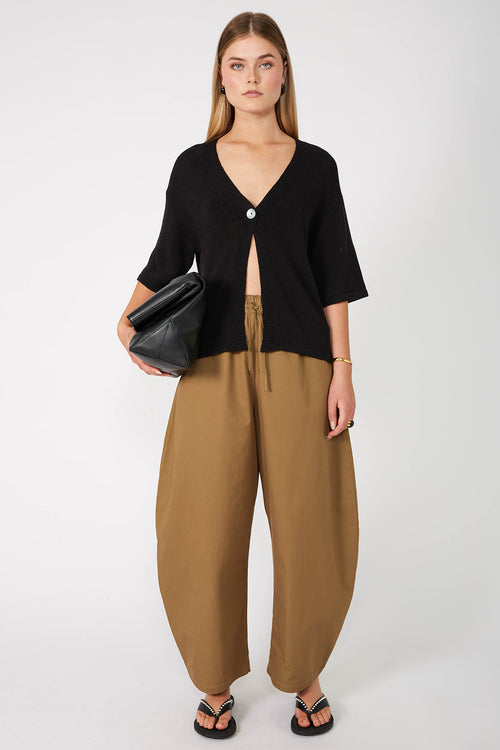 entice cardi / black