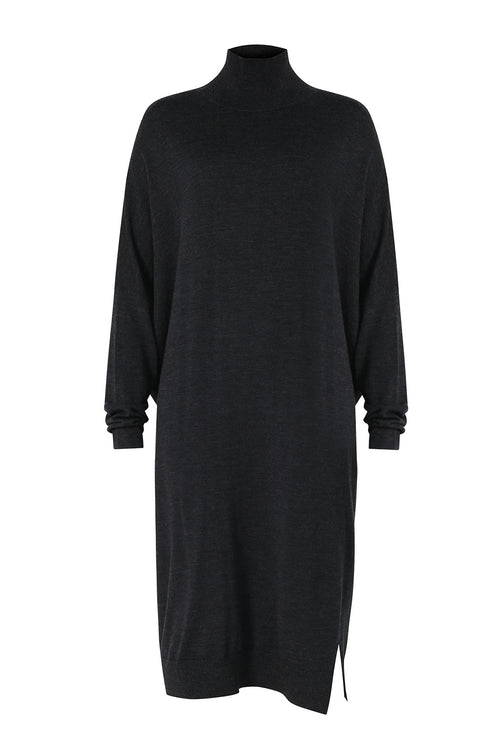 balance dress / charcoal marle