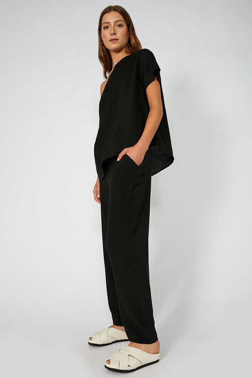weave mule / sand|black