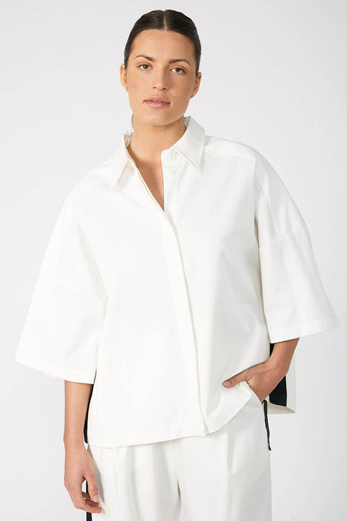 static shirt / white|black