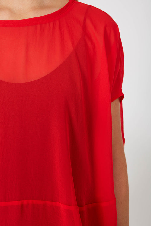 spin tee / tantrum red