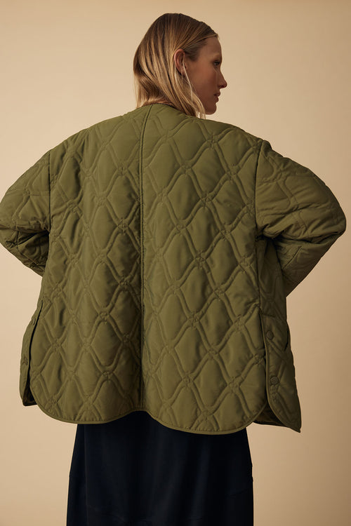 tread jacket / army green