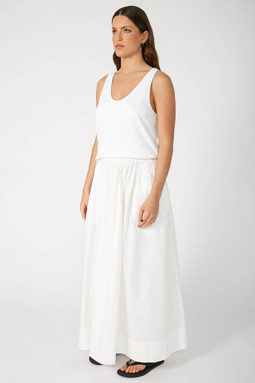 cohesive skirt / warm white