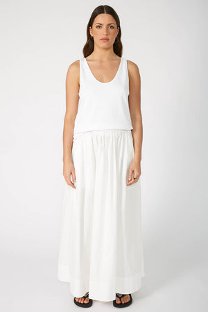 cohesive skirt / warm white
