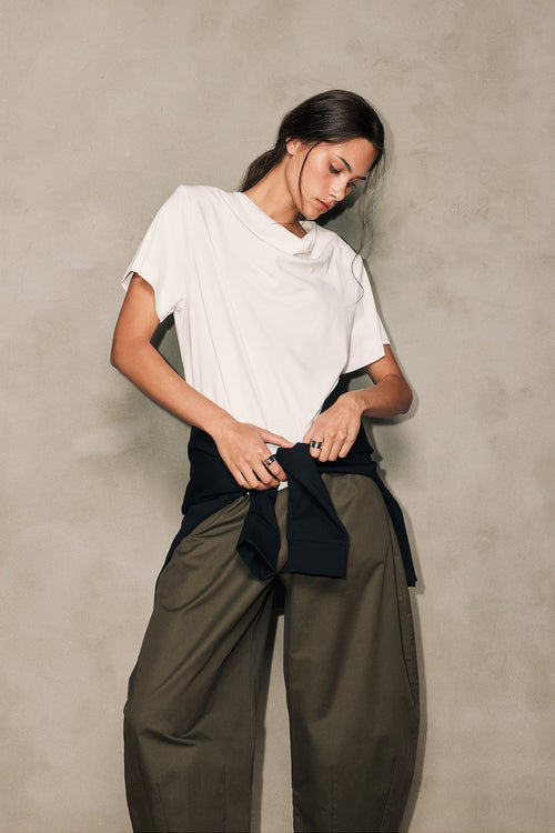 sharp tee / white