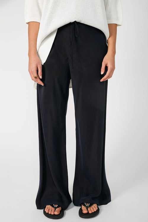 frame bias pant / dark navy