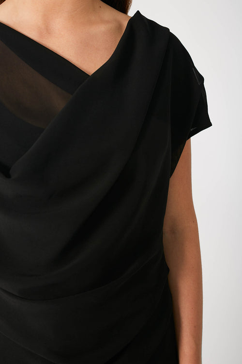 torrent short sleeve top / black