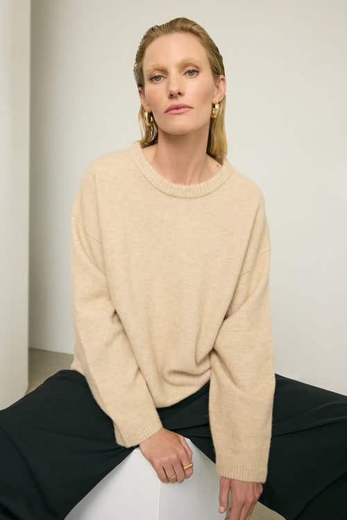 server sweater / beige neutral
