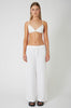 true bralette / vintage white