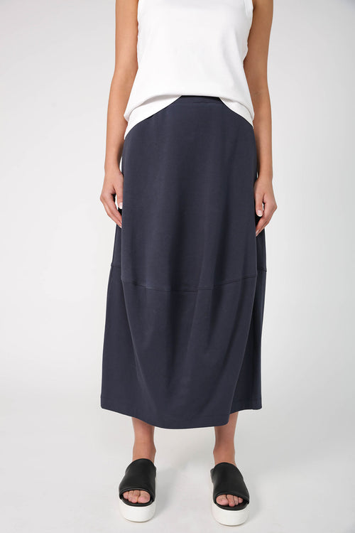 spin skirt / indigo blue