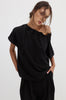 avid short sleeve top / black