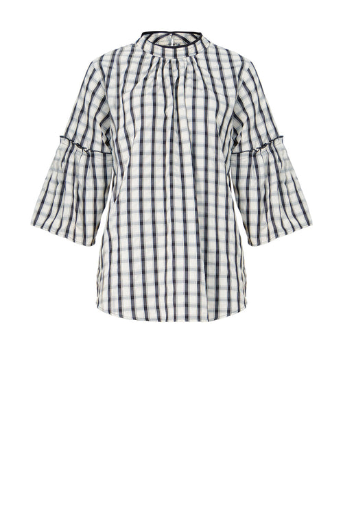 migrate tee / ivory|black check