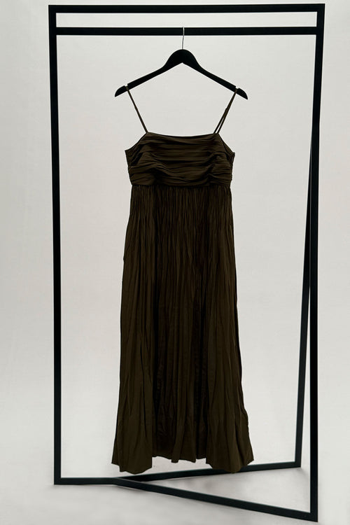 lyrical dress / khaki