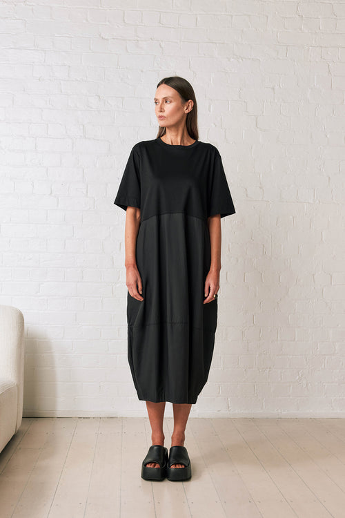 headspin dress / black