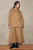 shelter shacket / tawny caramel